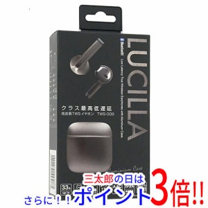 【新品即納】送料無料 LUCILLA Bluetoothイヤホン TWS009GM ガンメタル