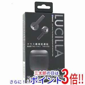 【新品即納】送料無料 LUCILLA Bluetoothイヤホン TWS009BK ブラック