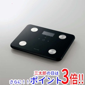 【新品即納】送料無料 ELECOM 体組成計 エクリア HCS-WFS02BK ブラック