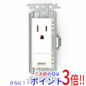 【新品即納】送料無料 Panasonic 埋込アースターミナル付接地コンセント 10個入り WTF11313WK