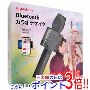 【新品即納】送料無料 Gigastone Bluetoothカラオケマイク GJKM-8500BK ブラック