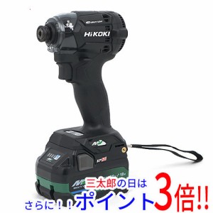 【新品即納】送料無料 HiKOKI インパクトドライバー WH36DC(2XPBSZ) ストロングブラック