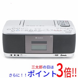 【新品即納】送料無料 TOSHIBA SD/USB/CDラジオカセットレコーダー AUREX TY-CDX92(S) シルバー