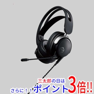 【新品即納】送料無料 ELECOM ゲーミングヘッドセット V custom HS-VH300BK ブラック