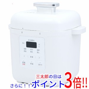 【新品即納】送料無料 アイリスオーヤマ 電気圧力鍋 3L KPC-REMA3-W オフホワイト