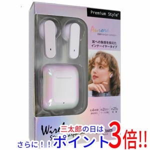 【新品即納】送料無料 PGA 完全ワイヤレス ステレオイヤホン Premium Style PG-BTE18TW4PP パープル