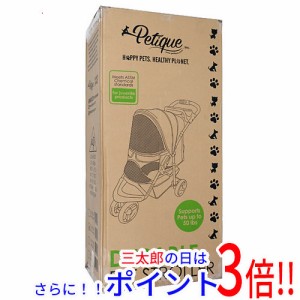 送料無料 【新品(開封のみ)】 Petique ペット ストローラー ラズベリー