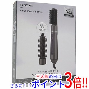 【新品即納】送料無料 テスコム マイナスイオン カールドライヤー TC365A-K ブラック