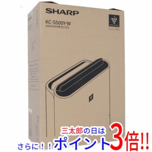 【新品即納】送料無料 SHARP 加湿空気清浄機 KC-S500Y-W