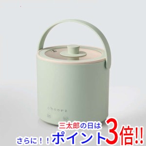 【新品即納】送料無料 ELECOM 多機能調理なべ Hot a la Pot HAC-HEP01GR ミント