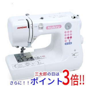 【新品即納】送料無料 ジャノメ ヌイキル内蔵型電子制御ミシン N-515