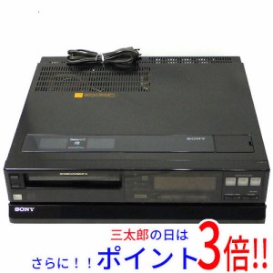 SONY　EDBetaビデオデッキ EDV-7000　前面パネルいたみ