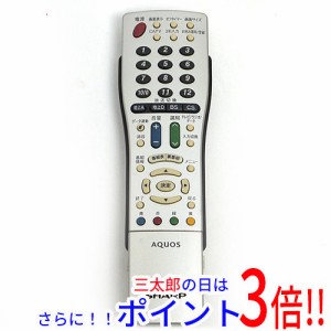 【中古即納】送料無料 シャープ SHARP製 テレビリモコン GA550WJSA AQUOS（シャープ）