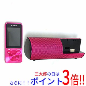 【中古即納】送料無料 ソニー SONYウォークマン Sシリーズ NW-S13K ピンク/4GB ウォークマン（ソニー） MP3再生 aptX FMラジオ対応