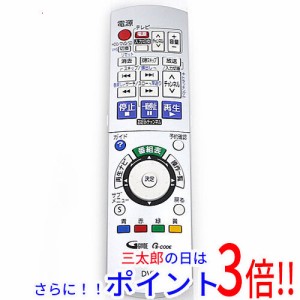 【中古即納】送料無料 パナソニック Panasonic DVDレコーダー用リモコン EUR7658YD0 訳あり