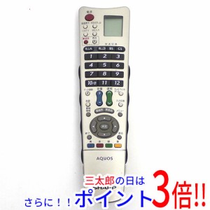 【中古即納】シャープ SHARP製 テレビリモコン GA548WJSA AQUOS（シャープ）