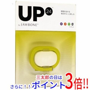 【中古即納】JAWBONE ライフログ リストバンド UP24 by JAWBONE SMALL LEMON LIME JL01-17S-JP 未使用 デジタル 手首 無地