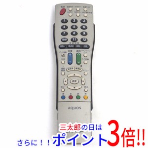 【中古即納】シャープ SHARP製 テレビリモコン GA434WJSA AQUOS（シャープ）