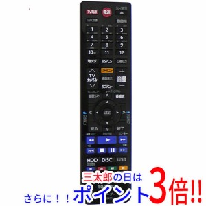 【中古即納】送料無料 東芝 TOSHIBA製 BD・DVDレコーダー用リモコン SE-R0435 電池カバーなし