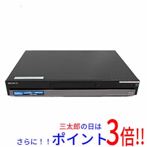 【中古即納】送料無料 ソニー SONY ブルーレイディスクレコーダー BDZ-RX50 500GB リモコンなし BDZ（ソニー） ブルーレイ対応 2番組 ハ