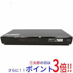 【中古即納】送料無料 シャープ SHARP AQUOS ブルーレイディスクレコーダー BD-W500 リモコンなし ブルーレイ対応 2番組 ハイビジョン録