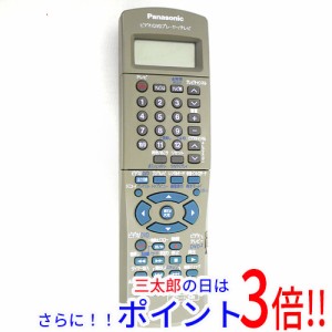 【中古即納】送料無料 パナソニック Panasonic VHS・DVDリモコン EUR7901LA0