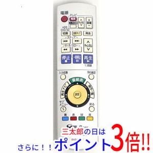 【中古即納】送料無料 パナソニック Panasonic DVDレコーダー用リモコン EUR7658Y50