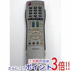 【中古即納】シャープ SHARP製 テレビリモコン GA514WJSA