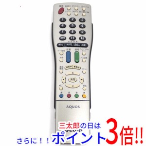 【中古即納】送料無料 シャープ SHARP製 テレビリモコン GA451WJSA AQUOS（シャープ）