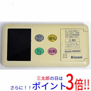 【中古即納】送料無料 リンナイ 給湯器用浴室リモコン BC-60V3