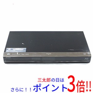 【中古即納】送料無料 シャープ SHARP AQUOS ブルーレイディスクレコーダー BD-W550 リモコンなし ブルーレイ対応 2番組 外付けHDD録画機