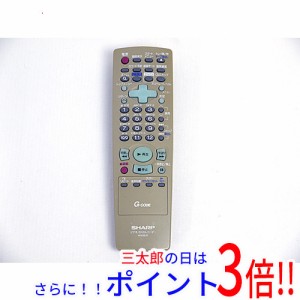 【中古即納】送料無料 シャープ SHARP製 ビデオ/DVDレコーダーリモコン NA536JD