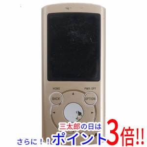 【中古即納】送料無料 ソニー SONYウォークマン Sシリーズ NW-S764 ゴールド/8GB 本体いたみ ウォークマン（ソニー） MP3再生 FMラジオ対