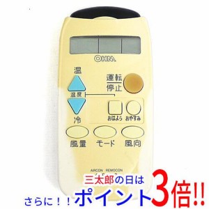 【中古即納】オーム電機 エアコンリモコン OAR-10HR