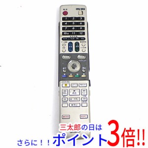 【中古即納】送料無料 シャープ SHARP製 DVDレコーダー用リモコン GA616PA 本体いたみ テレビリモコン AQUOS（シャープ）