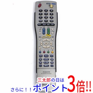 【中古即納】送料無料 シャープ SHARP製 テレビリモコン GA529PA 本体いたみ AQUOS（シャープ）