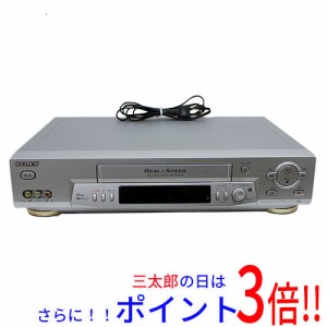 【中古即納】送料無料 ソニー SONY VHSビデオデッキ SLV-R355 リモコン付き