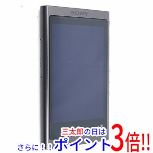 【中古即納】送料無料 ソニー SONY ウォークマン Aシリーズ 専用イヤホン付き NW-A55HN(B) グレイッシュブラック/16GB ウォークマン（ソ