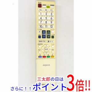 【中古即納】シャープ SHARP製 液晶テレビ用リモコン GB069WJSB テレビリモコン AQUOS（シャープ）