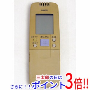 【中古即納】三洋電機 SANYO製 エアコンリモコン RCS-VR8B 本体いたみ