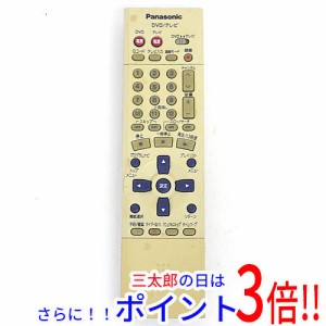 【中古即納】パナソニック Panasonic DVDビデオレコーダー用リモコン EUR7615KM0