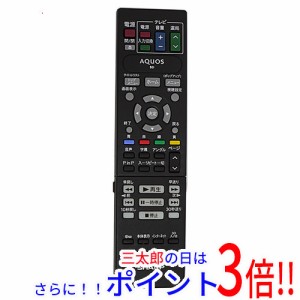 【中古即納】シャープ SHARP製 ブルーレイディスクプレーヤー用リモコン GA962PA AQUOS（シャープ）