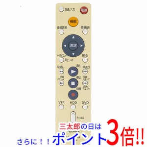 【中古即納】送料無料 東芝 TOSHIBA製 HDD＆DVDレコーダー用シンプルリモコン SE-R0368