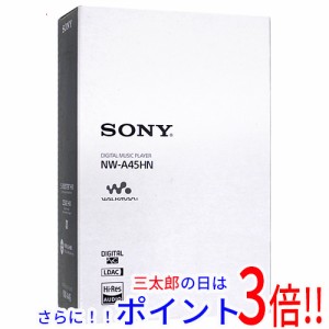 【中古即納】送料無料 ソニー SONY ウォークマン Aシリーズ 専用イヤホン付き NW-A45HN(R) トワイライトレッド/16GB 元箱あり ウォークマ