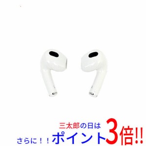 【中古即納】送料無料 アップル APPLE ワイヤレスヘッドホン AirPods 第3世代 MME73J/A 元箱あり インナーイヤー型 マイク 無線・ワイヤ