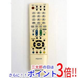 【中古即納】送料無料 シャープ SHARP製 液晶テレビ用リモコン GA952WJSB テレビリモコン AQUOS（シャープ）