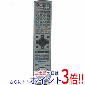 【中古即納】送料無料 パナソニック Panasonic DVD・VHSリモコン EUR7632X30 本体いたみ