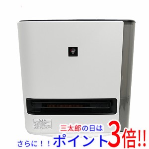 【中古即納】送料無料 シャープ SHARP プラズマクラスター加湿セラミックファンヒーター HX-PK12-W プレミアムホワイト 元箱あり