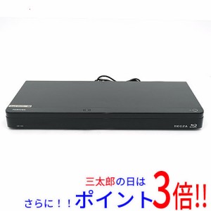 【中古即納】送料無料 東芝 REGZA HDD/3チューナー搭載 ブルーレイレコーダー 1TB DBR-T1008 リモコンなし ブルーレイ対応 外付けHDD録画