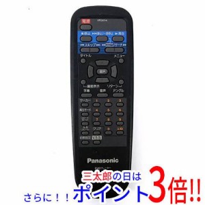 【中古即納】パナソニック Panasonic DVDリモコン VEQ2014